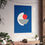 Thumbnail: Modern Geometric 31 Matte Poster - Los Angeles Dodgers - Away
