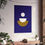 Thumbnail: Modern Geometric 28 Matte Poster - Baltimore Ravens - Away