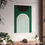Thumbnail: Modern Geometric 09 Matte Poster - New York Jets - Away