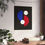 Thumbnail: Geometric 29 Matte Poster - Detroit Pistons - Alt