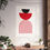 Thumbnail: Geometric 24 Matte Poster - Portland Trailblazers - Home