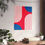 Thumbnail: Geometric 10 Matte Poster - Philadelphia 76ers - Alt
