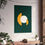 Thumbnail: Modern Geometric 30 Matte Poster - Oakland A's - Away