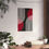 Thumbnail: Geometric 25 Matte Poster - Miami Heat - Away