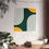 Thumbnail: Modern Geometric 10 Matte Poster - Oakland A's - Away