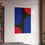 Thumbnail: Geometric 10 Matte Poster - Detroit Pistons - Alt