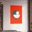 Thumbnail: Modern Geometric 31 Matte Poster - Miami Dolphins - Alt