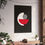 Thumbnail: Geometric 31 Matte Poster - Portland Trailblazers - Away
