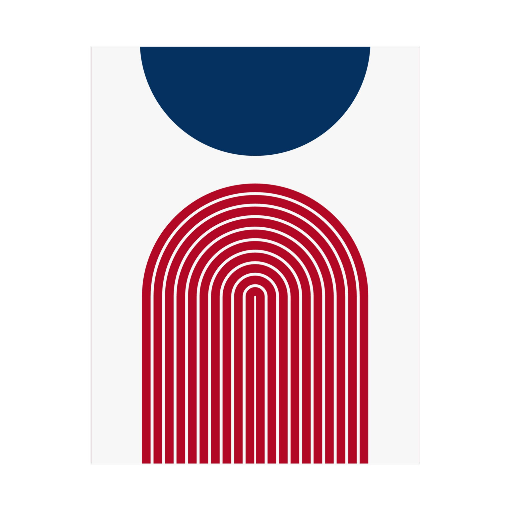 Geometric 09 Matte Poster - Los Angeles Angels - Home