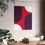 Thumbnail: Modern Geometric 10 Matte Poster - Atlanta Braves - Alt