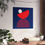 Thumbnail: Modern Geometric 26 Matte Poster - Philadelphia Phillies - Alt