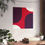 Thumbnail: Modern Geometric 10 Matte Poster - Atlanta Braves - Alt