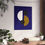 Thumbnail: Modern Geometric 29 Matte Poster - Baltimore Ravens - Away