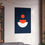 Thumbnail: Modern Geometric 28 Matte Poster - Denver Broncos - Alt