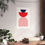 Thumbnail: Modern Geometric 24 Matte Poster - Philadelphia Phillies - Home
