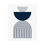 Thumbnail: Modern Geometric 24 Matte Poster - New York Yankees - Home