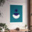 Thumbnail: Geometric 28 Matte Poster - Charlotte Hornets - Away