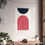 Thumbnail: Geometric 09 Matte Poster - St. Louis Cardinals - Home