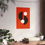 Thumbnail: Modern Geometric 29 Matte Poster - Baltimore Orioles - Away