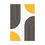 Thumbnail: Modern Geometric 10 Matte Poster - San Diego Padres - Home
