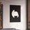 Thumbnail: Modern Geometric 30 Matte Poster - Brooklyn Nets - Alt