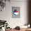 Thumbnail: Modern Geometric 31 Matte Poster - Los Angeles Dodgers - Alt