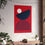 Thumbnail: Geometric 26 Matte Poster - New Orleans Pelicans - Alt