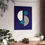 Thumbnail: Geometric 29 Matte Poster - Charlotte Hornets - Alt