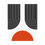 Thumbnail: Modern Geometric 11 Matte Poster - Baltimore Orioles - Home