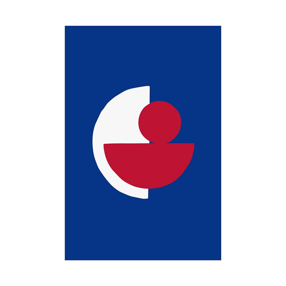 Thumbnail: Geometric 31 Matte Poster - Buffalo Bills - Away