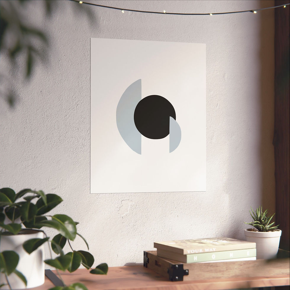 Thumbnail: Geometric 30 Matte Poster - San Antonio Spurs - Home