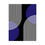 Thumbnail: Modern Geometric 25 Matte Poster - Baltimore Ravens - Alt