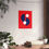 Thumbnail: Modern Geometric 29 Matte Poster - Philadelphia Phillies - Away