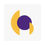 Thumbnail: Modern Geometric 30 Matte Poster - Minnesota Vikings - Home