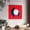 Thumbnail: Geometric 30 Matte Poster - Washington Wizards - Away