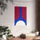 Thumbnail: Geometric 11 Matte Poster - Detroit Pistons - Away