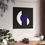 Thumbnail: Modern Geometric 30 Matte Poster - Baltimore Ravens - Alt
