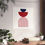 Thumbnail: Modern Geometric 24 Matte Poster - New York Giants - Home