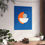 Thumbnail: Modern Geometric 31 Matte Poster - New York Knicks - Away