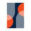 Thumbnail: Modern Geometric 25 Matte Poster - Denver Broncos - Alt