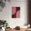 Thumbnail: Geometric 25 Matte Poster - Miami Heat - Alt