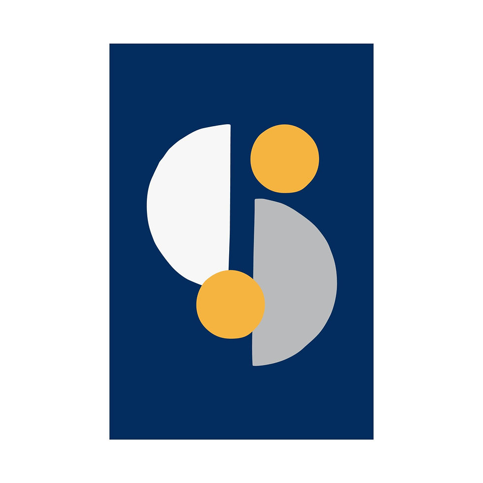 Thumbnail: Modern Geometric 29 Matte Poster - Indiana Pacers - Away
