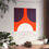 Thumbnail: Modern Geometric 11 Matte Poster - New York Mets - Alt