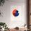 Thumbnail: Modern Geometric 31 Matte Poster - New York Mets - Home