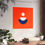 Thumbnail: Modern Geometric 28 Matte Poster - New York Mets - Alt