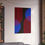 Thumbnail: Geometric 25 Matte Poster - Detroit Pistons - Alt