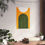 Thumbnail: Modern Geometric 09 Matte Poster - Oakland A's - Alt