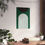 Thumbnail: Modern Geometric 09 Matte Poster - New York Jets - Away