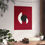Thumbnail: Geometric 30 Matte Poster - Miami Heat - Alt