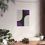 Thumbnail: Geometric 10 Matte Poster - Sacramento Kings - Away